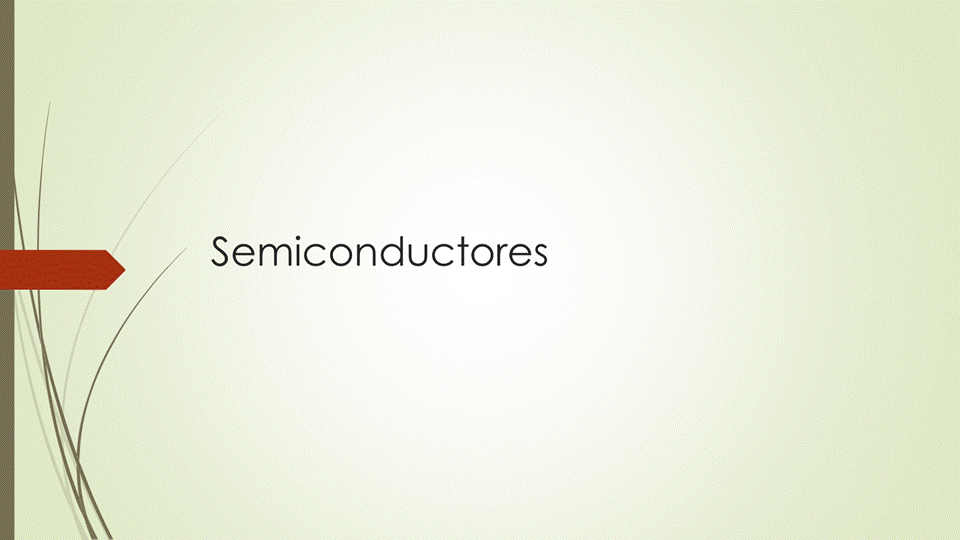 Semiconductores