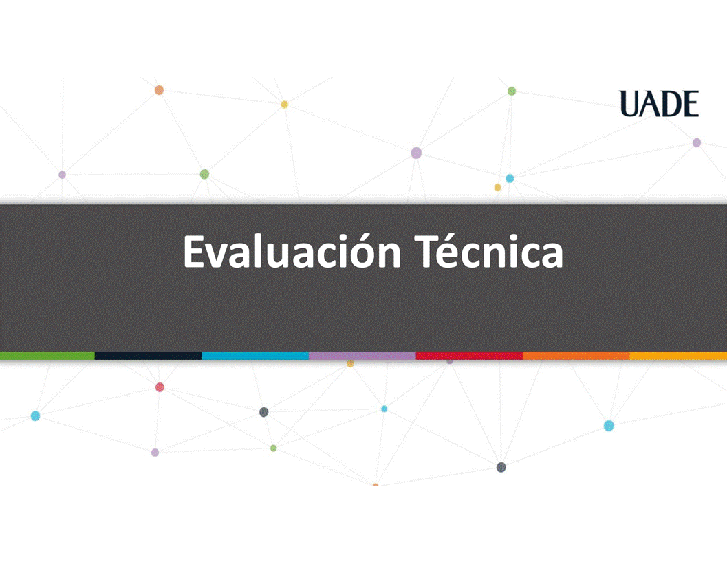 Machine generated alternative text:
I-JADE
Evaluaci6n Técnica