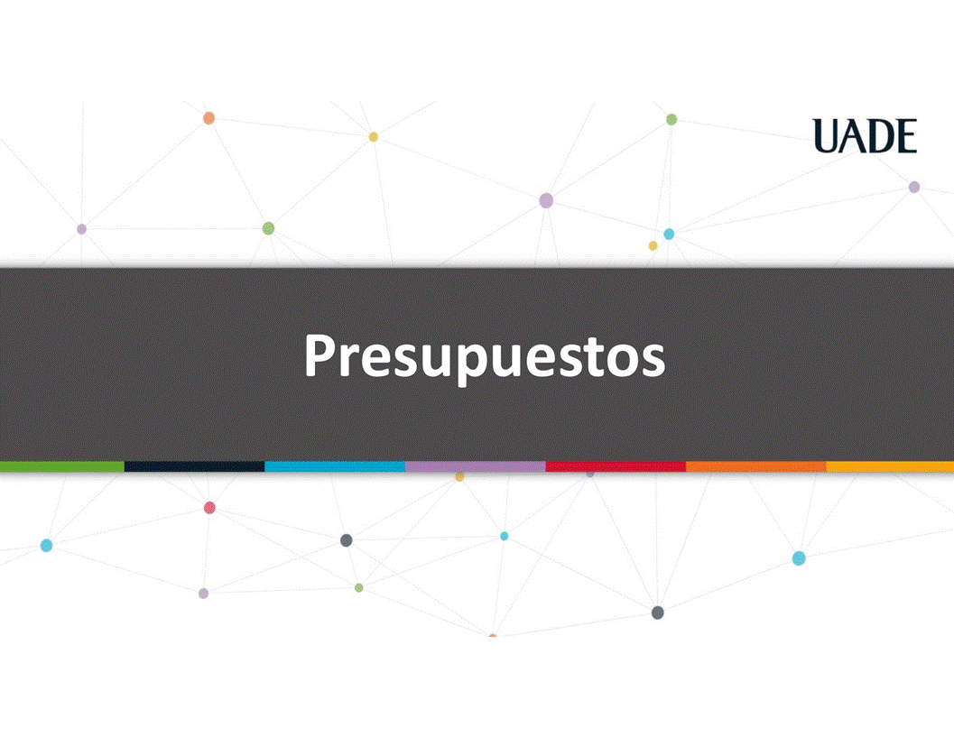 Machine generated alternative text:
I-JADE
Presupuestos